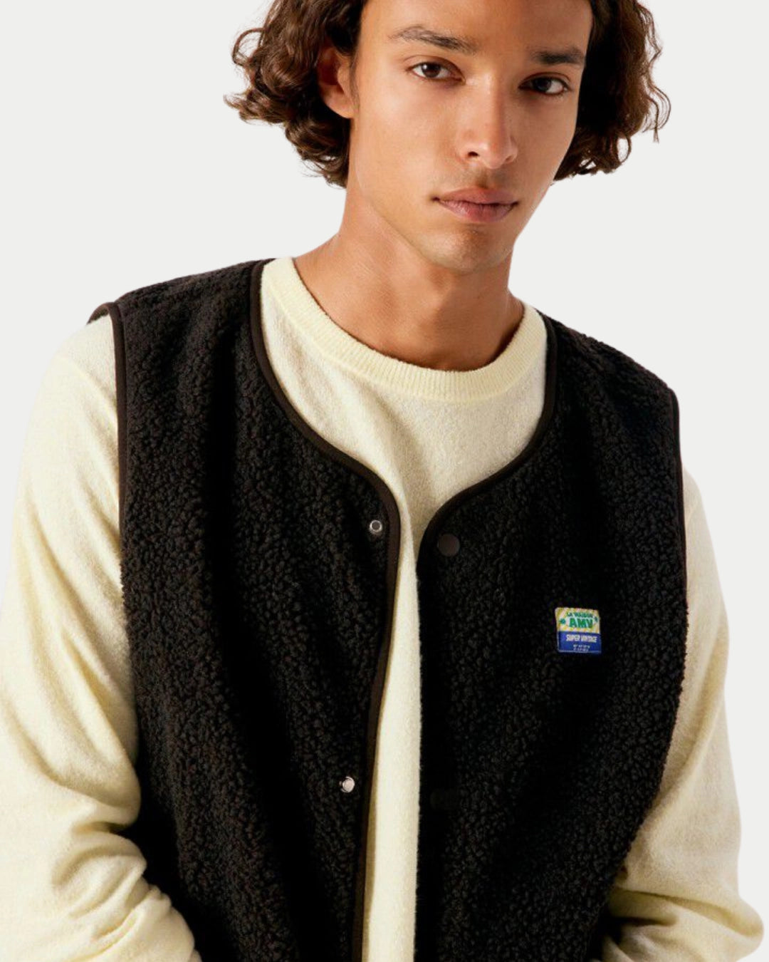 Hoktown Fleece Vest Brownie