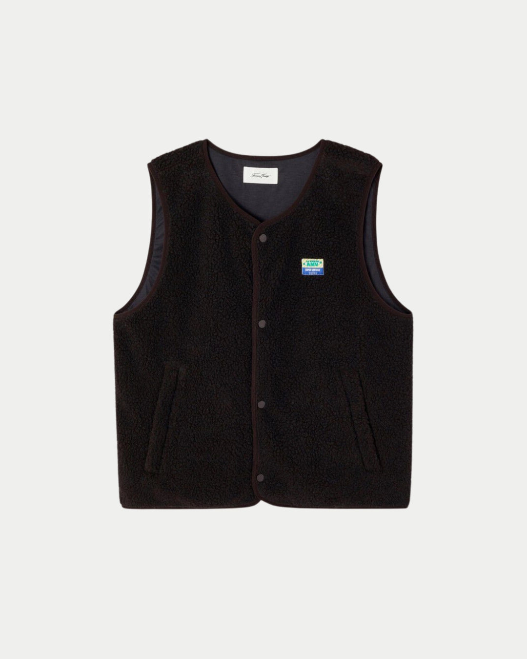 Hoktown Fleece Vest Brownie