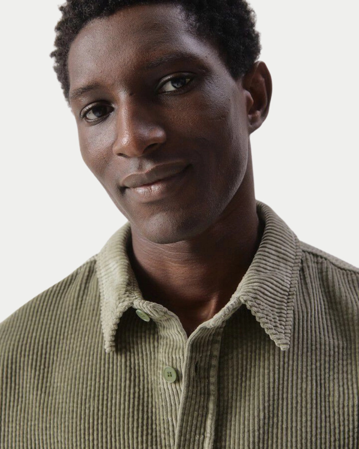 American Vintage Padow Shirt Vintage Clay — Corduroy Overhemd | Stuen Store Tilburg