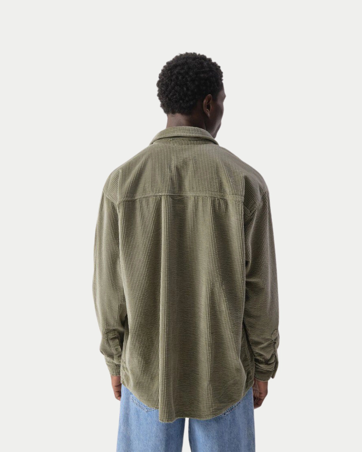 American Vintage Padow Shirt Vintage Clay — Corduroy Overhemd | Stuen Store Tilburg
