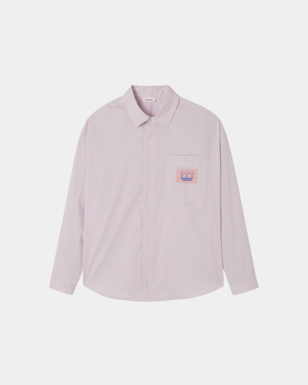 Soabird Overhemd Soft Pink Stripes