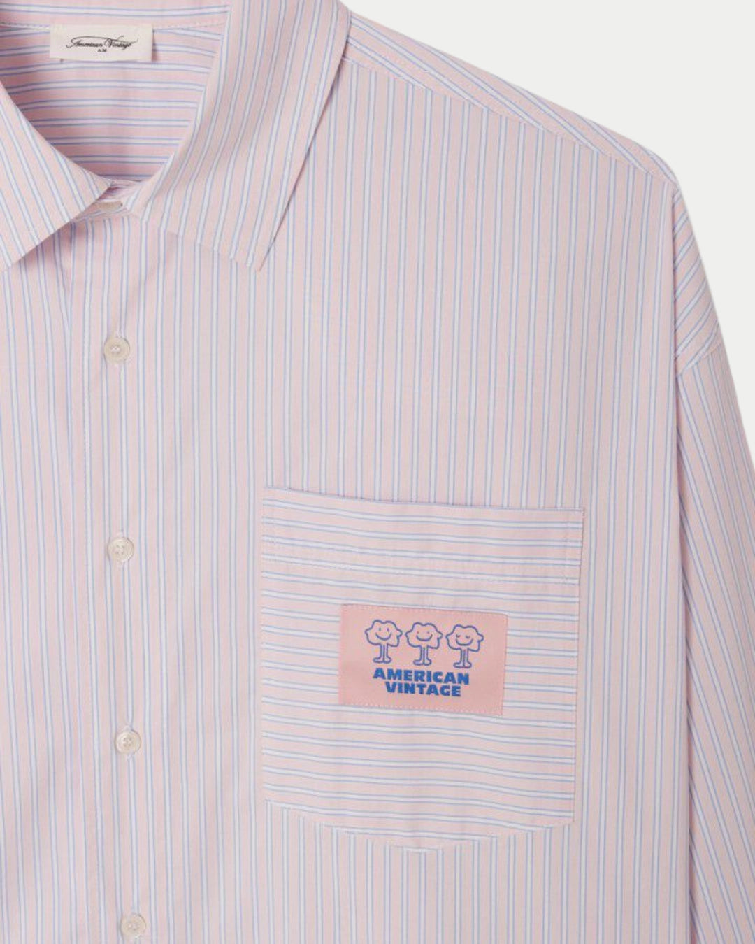Soabird Overhemd Soft Pink Stripes