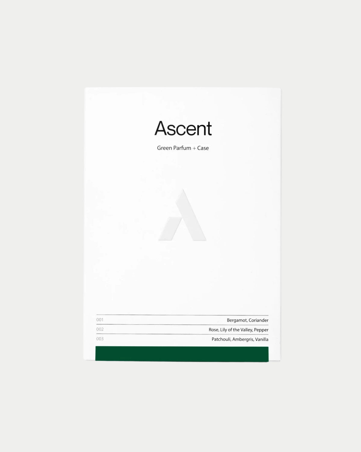 Ascent Parfum Starterpack Green — uniseks parfum is elegant en intens, met kruidige | Stuen Store Tilburg