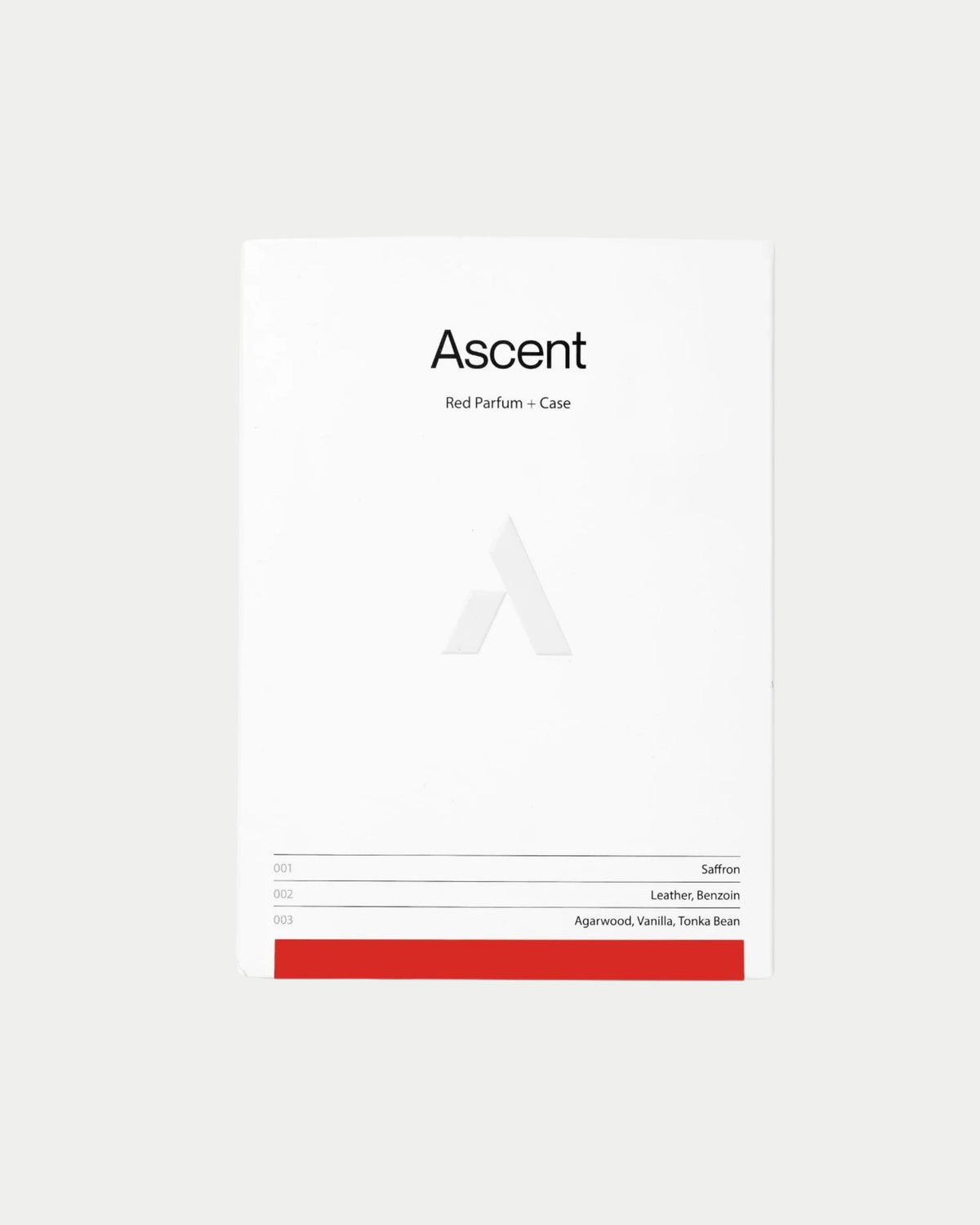 Ascent Parfum Starterpack Red — uniseks parfum heeft een sensuele warmte van agarhout | Stuen Store Tilburg