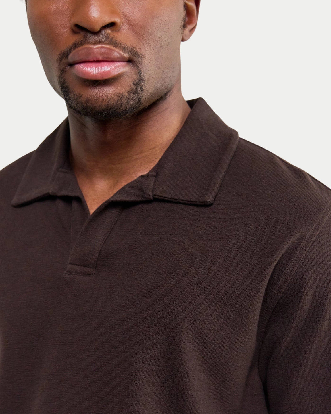 Wax London Atwood SS Jolt Polo Dark Brown - Stuen Store Tilburg | De beste herenkleding en -accessoires in Tilburg