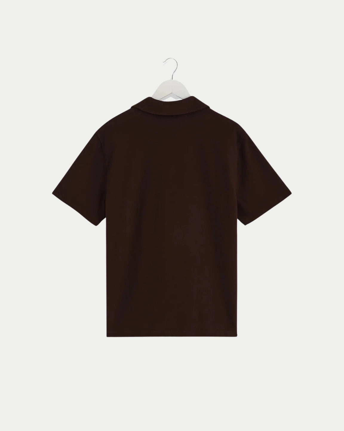 Wax London Atwood SS Jolt Polo Dark Brown - Stuen Store Tilburg | De beste herenkleding en -accessoires in Tilburg