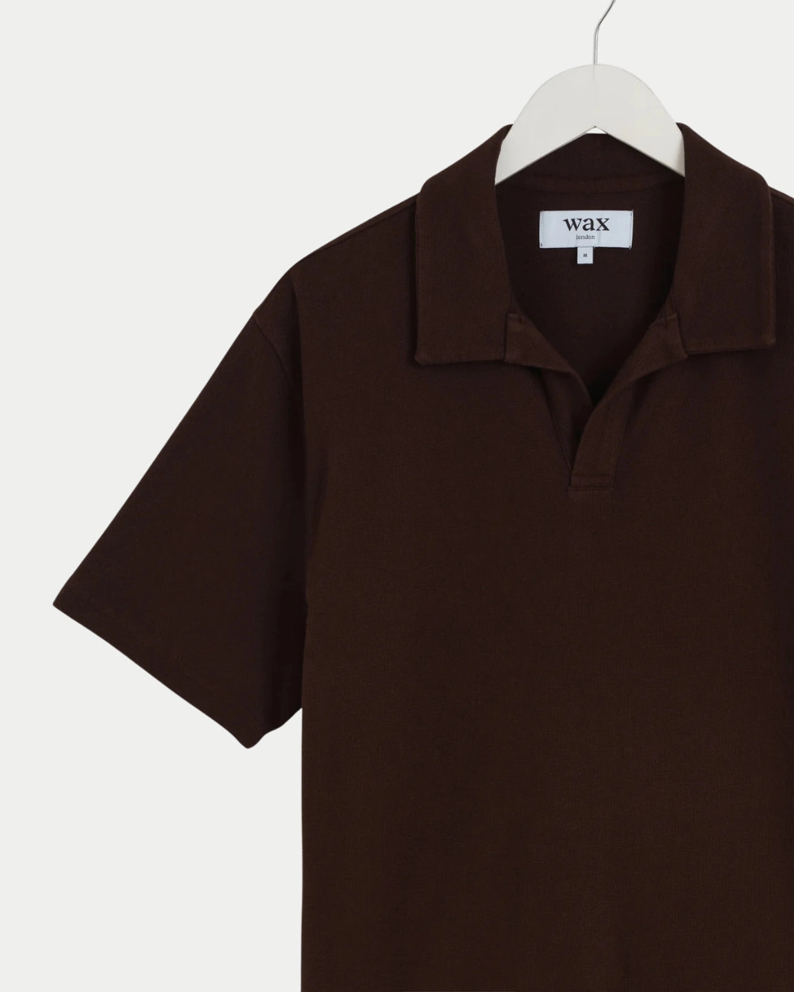 Wax London Atwood SS Jolt Polo Dark Brown - Stuen Store Tilburg | De beste herenkleding en -accessoires in Tilburg