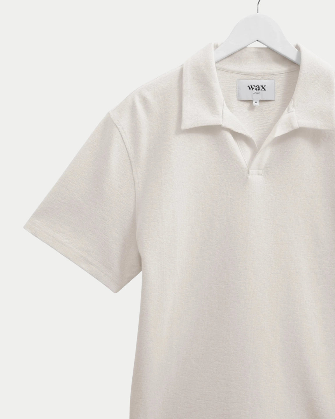 Wax London Atwood SS Jolt Polo Ecru - Stuen Store Tilburg | De beste herenkleding en -accessoires in Tilburg