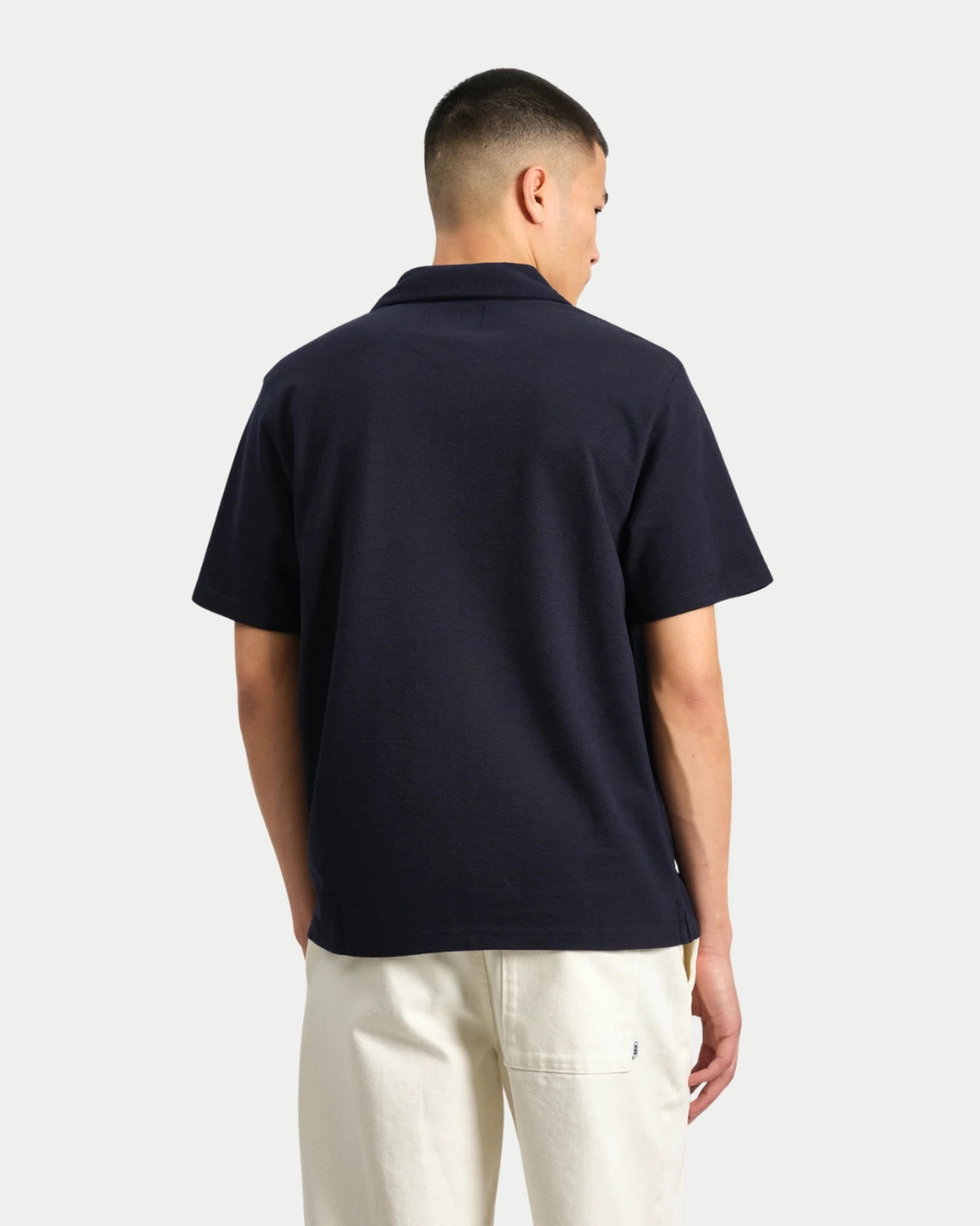 Wax London Atwood SS Jolt Polo Navy - Stuen Store Tilburg | De beste herenkleding en -accessoires in Tilburg