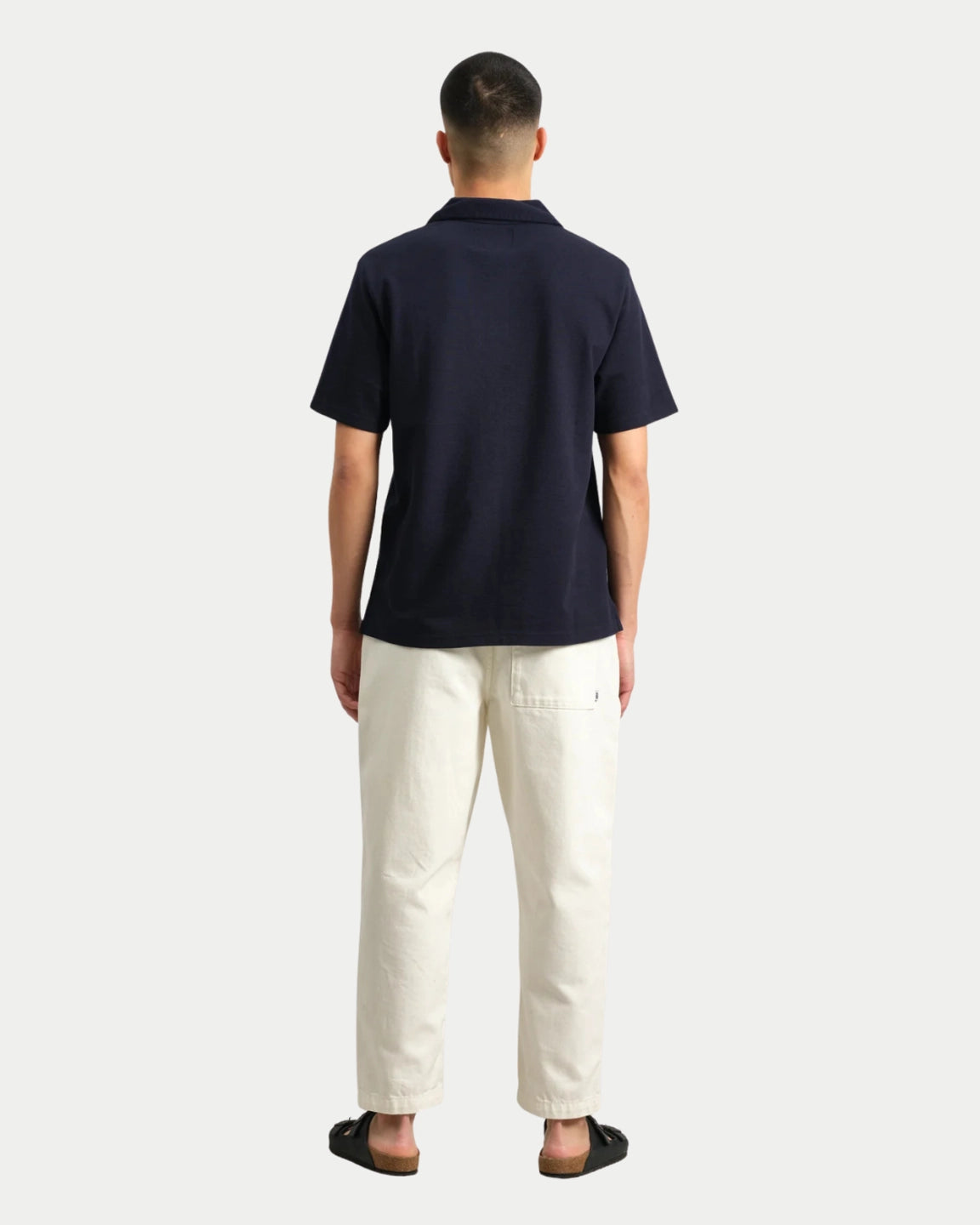 Wax London Atwood SS Jolt Polo Navy - Stuen Store Tilburg | De beste herenkleding en -accessoires in Tilburg