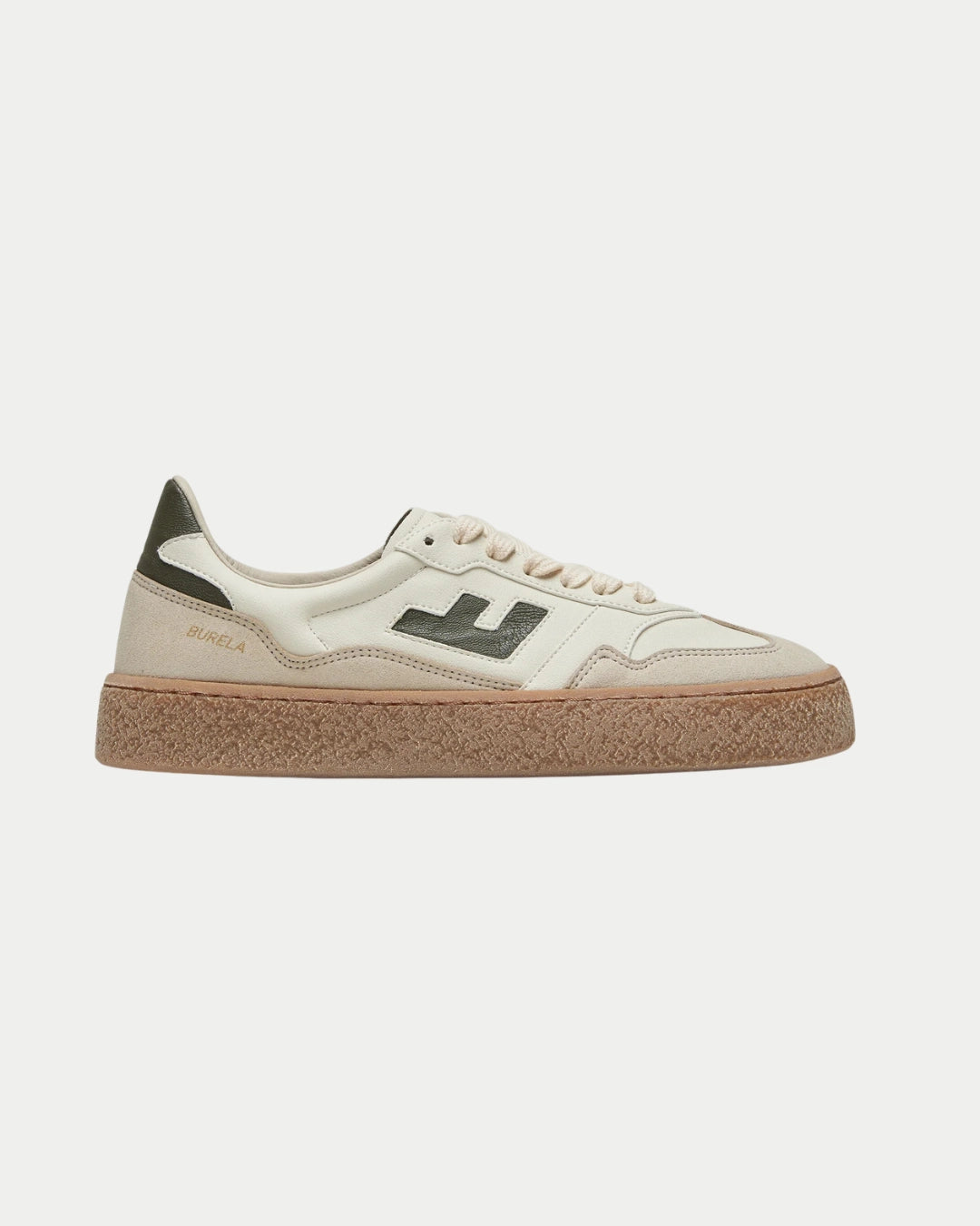 Flamingos Life Burela Bold Olive, Groene sneakers van katoen | Stuen Store Tilburg