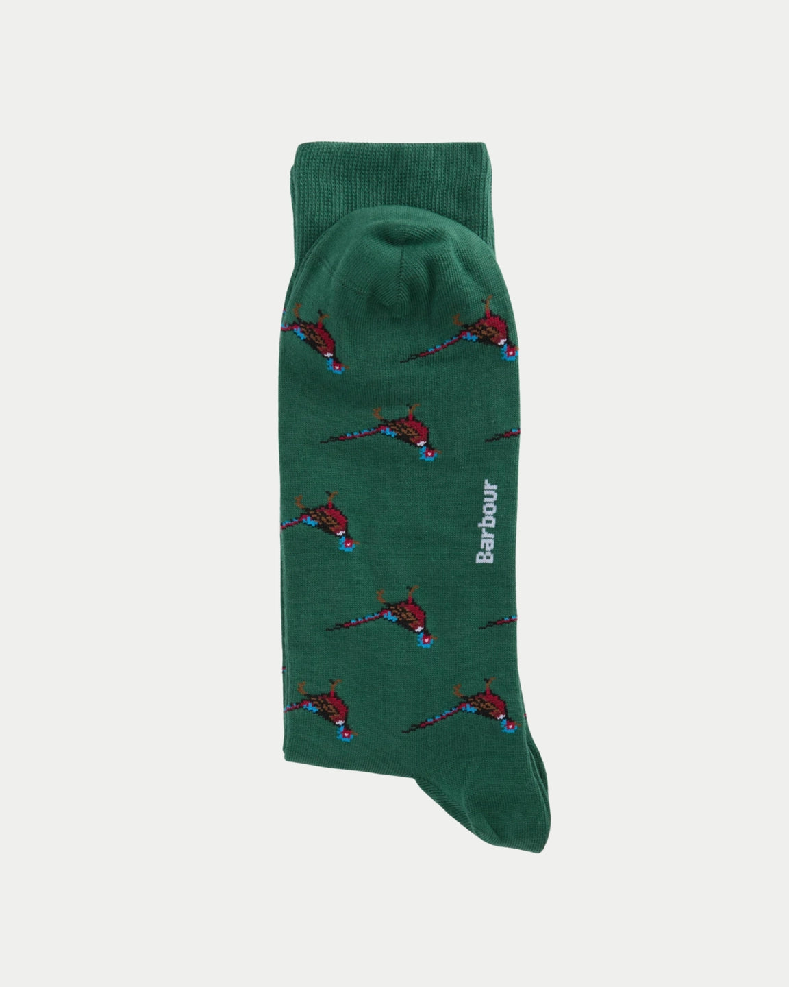 Barbour Mavin Socks Racing Green Pheasants — Zo hebben deze groene sokken fazanten in | Stuen Store Tilburg