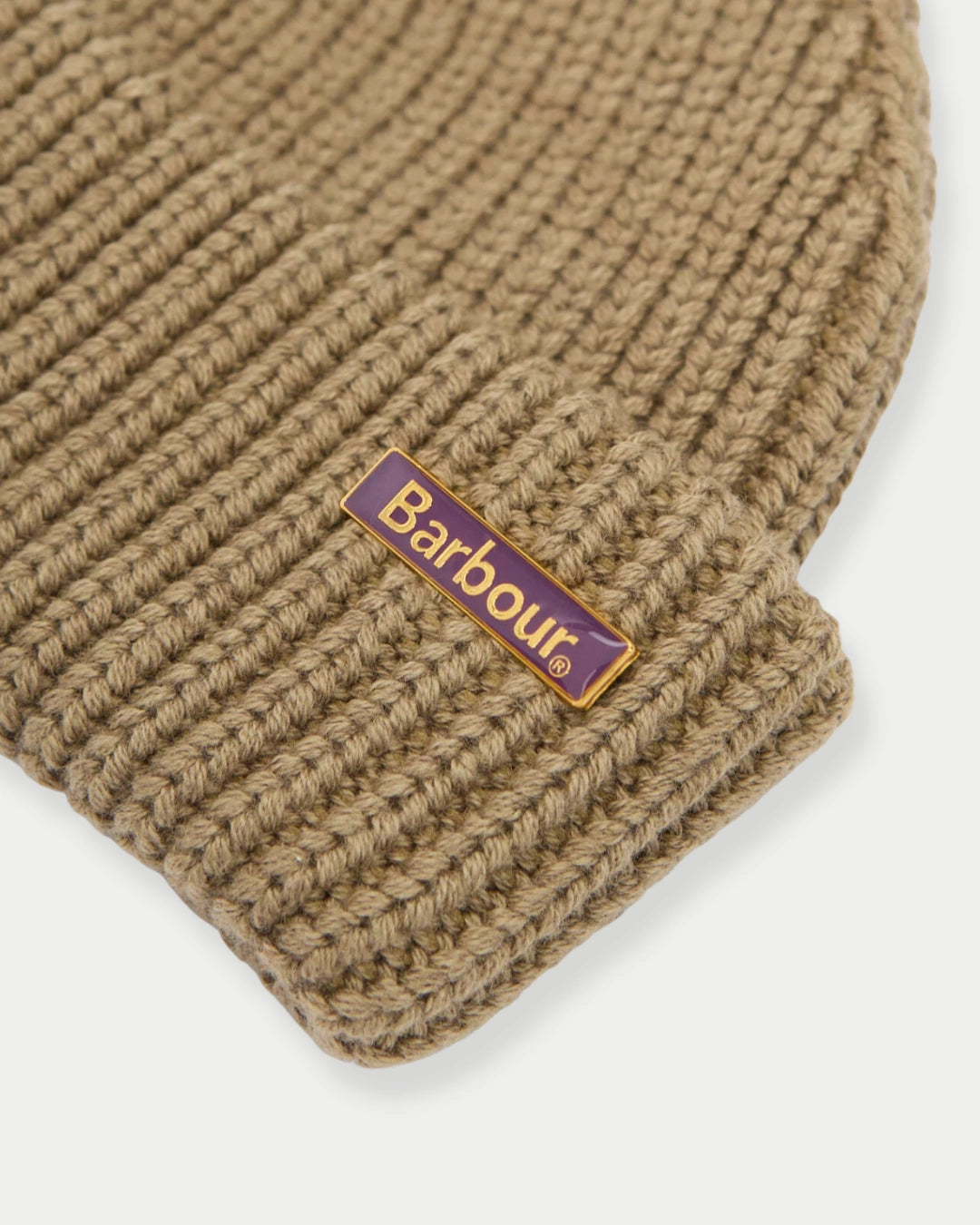 Barbour Mosely Beanie Mushroom, Groene beanie van 60% katoen | Stuen Store Tilburg