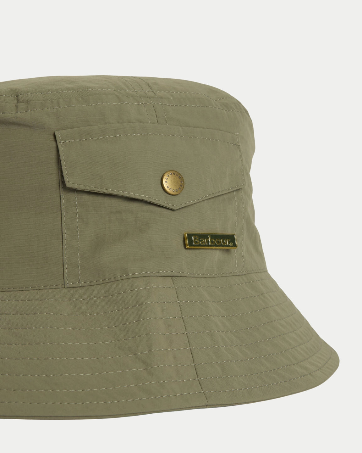 Barbour Tracker Showerproof Bucket Hat Dusty Olive - Stuen Store Tilburg | De beste herenkleding en -accessoires