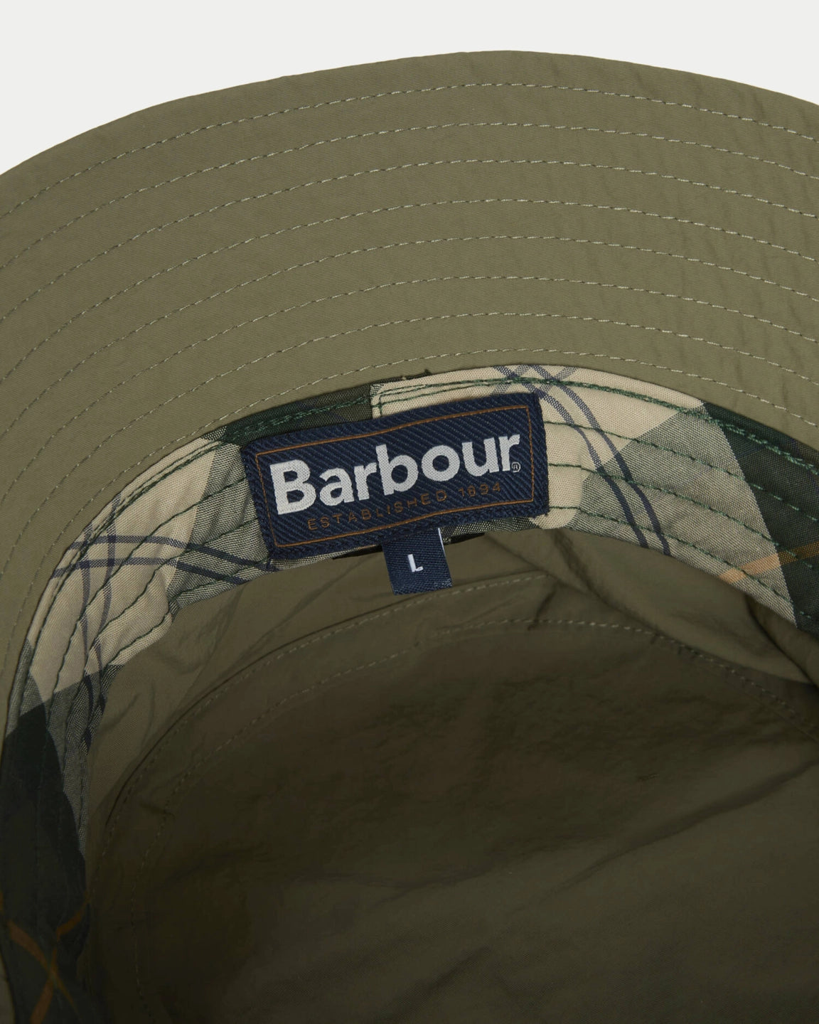 Barbour Tracker Showerproof Bucket Hat Dusty Olive - Stuen Store Tilburg | De beste herenkleding en -accessoires