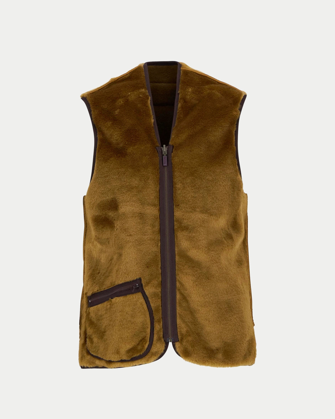 Barbour Warm Pile Zip-In Liner Classic Brown | Stuen Store Tilburg