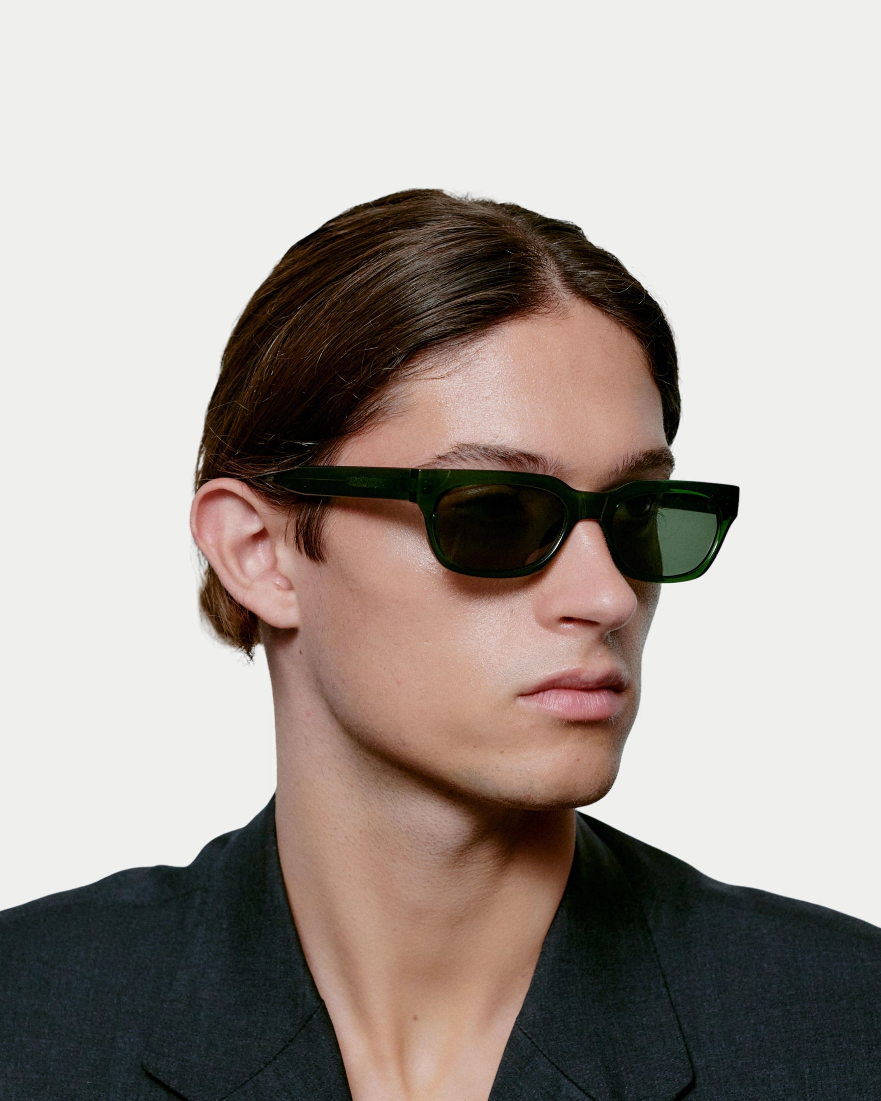 A. Kjærbede Bror Dark Green Transparent - Stuen Store Tilburg | De beste herenkleding en -accessoires