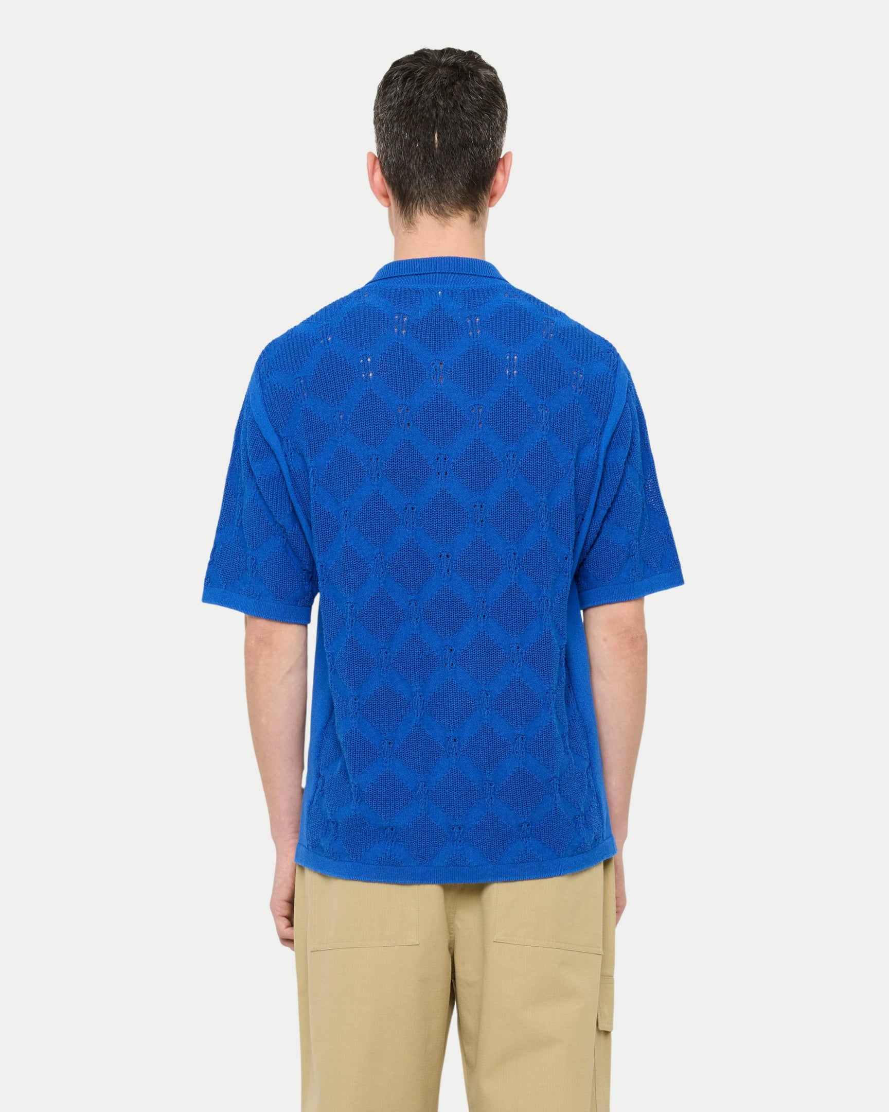 Castart Ari Knitwear Shirt Cobalt - Stuen Store Tilburg | De beste herenkleding en -accessoires