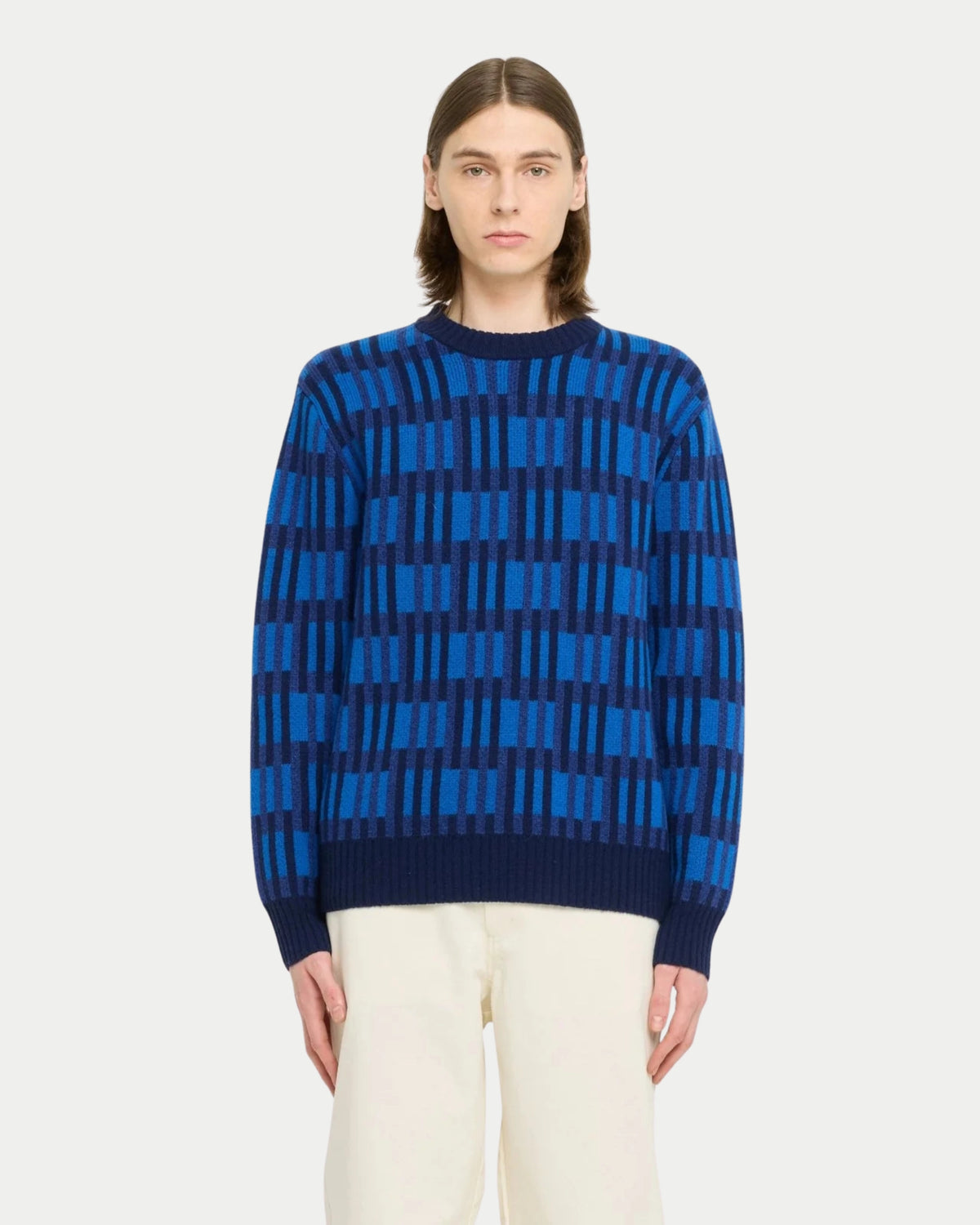 Castart Bracket Knitwear Blue — Knit | Stuen Store Tilburg