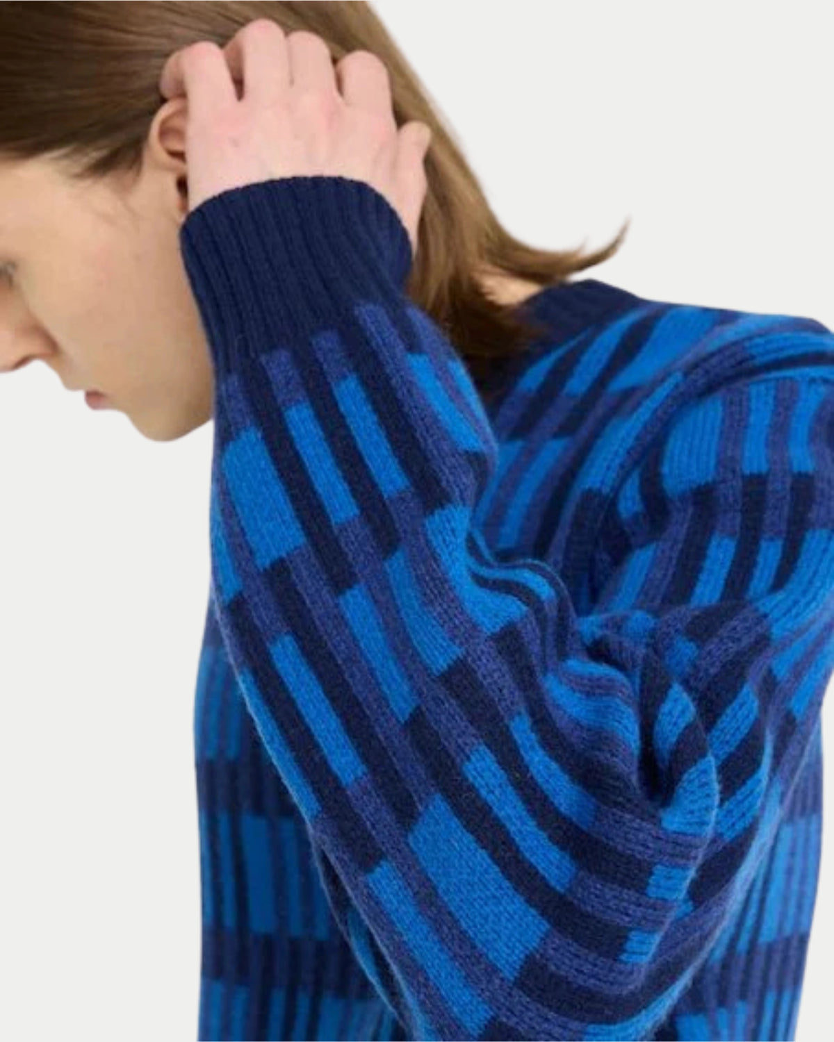 Castart Bracket Knitwear Blue — Knit | Stuen Store Tilburg