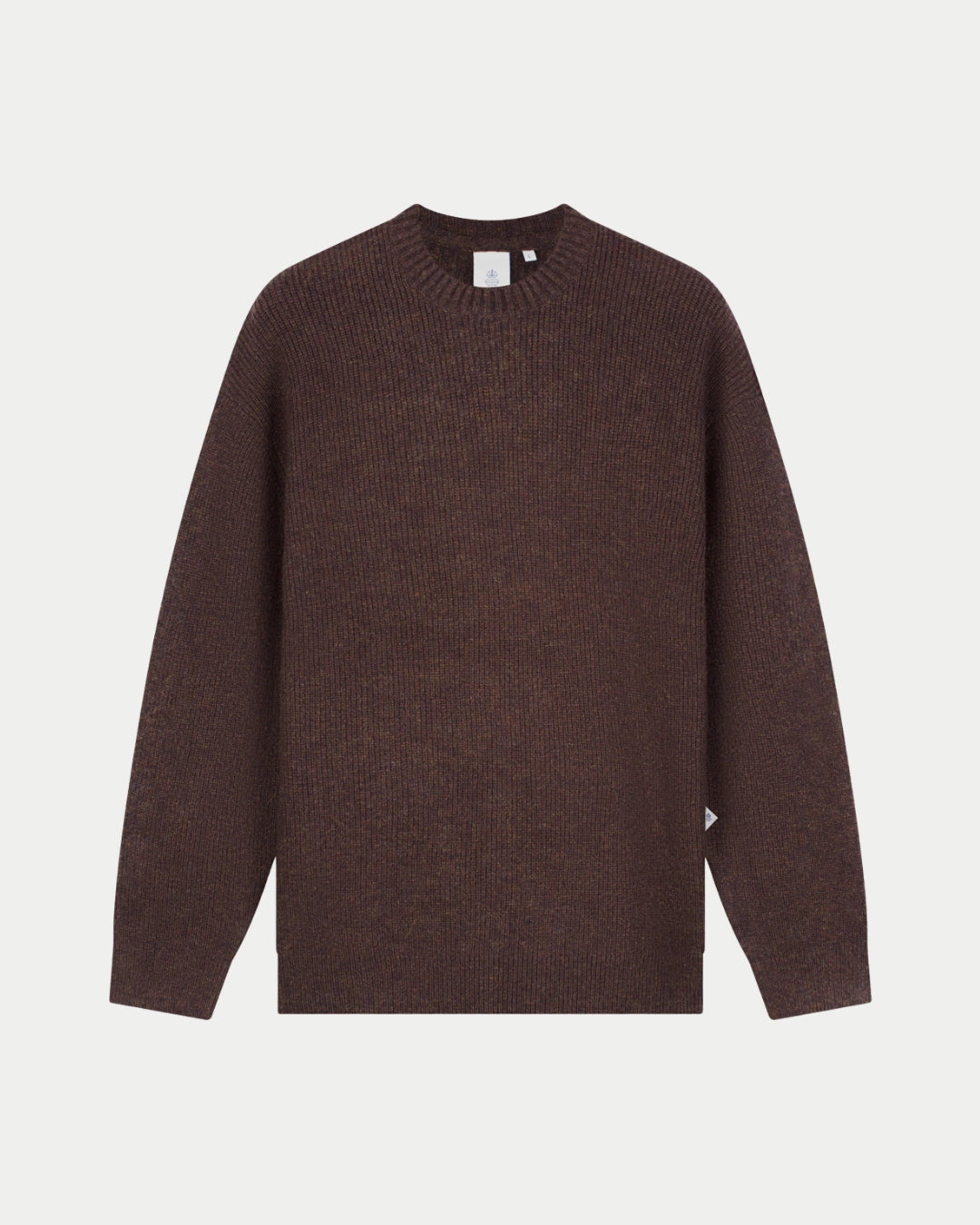 Law Of The Sea Cloudbreak Knitted Crewneck Brown, Bruine sweater | Stuen Store Tilburg