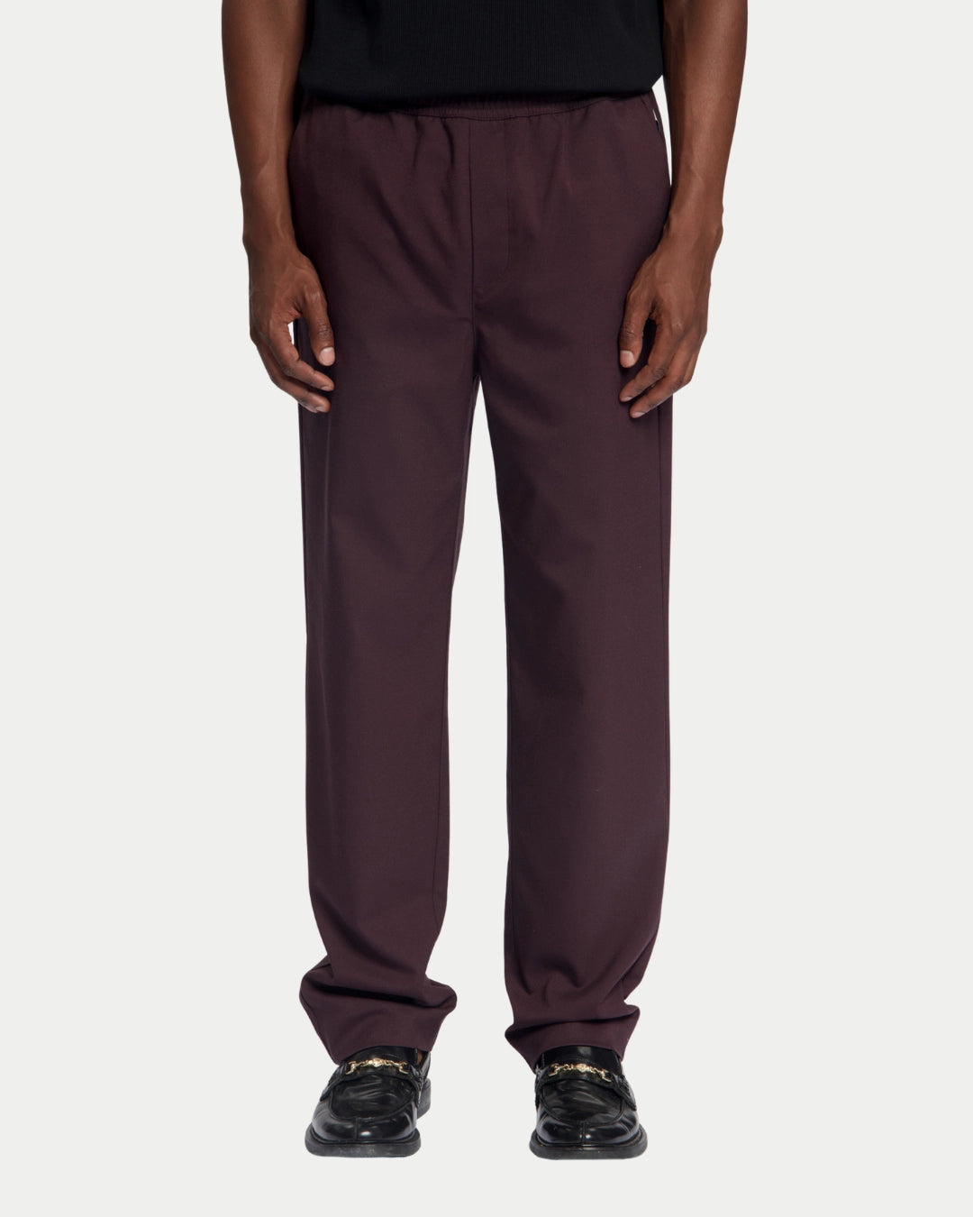 Law Of The Sea Condor Brushed Twill Pant Huckleberry, Paarse broek | Stuen Store Tilburg