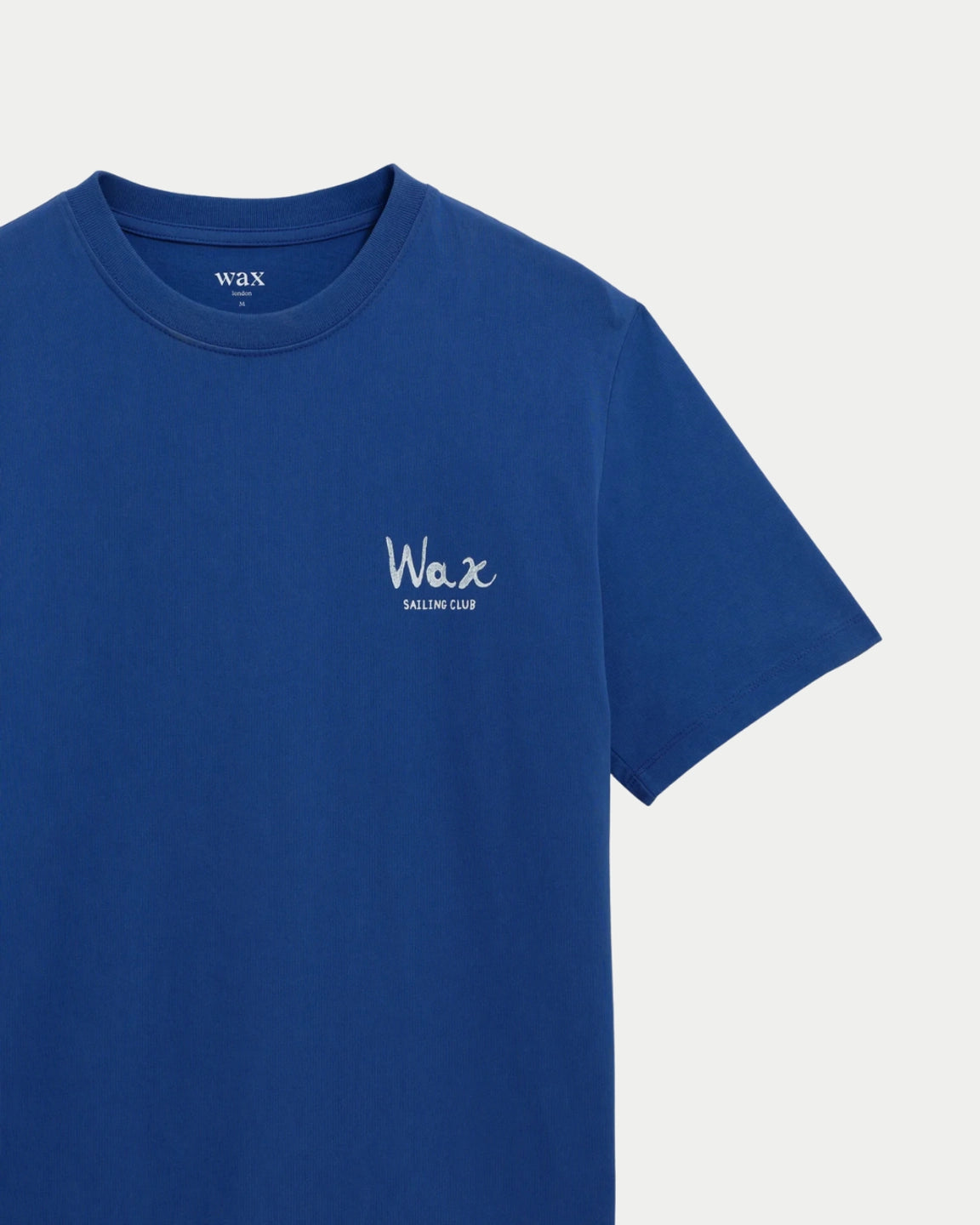 Wax London Dean Tee Sailing Map Print Blue / Ecru - Stuen Store Tilburg | De beste herenkleding en -accessoires in Tilburg