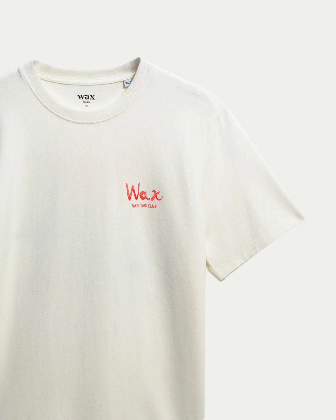 Wax London Dean Tee Sailing Map Print Off White Multi - Stuen Store Tilburg | De beste herenkleding en -accessoires in Tilburg
