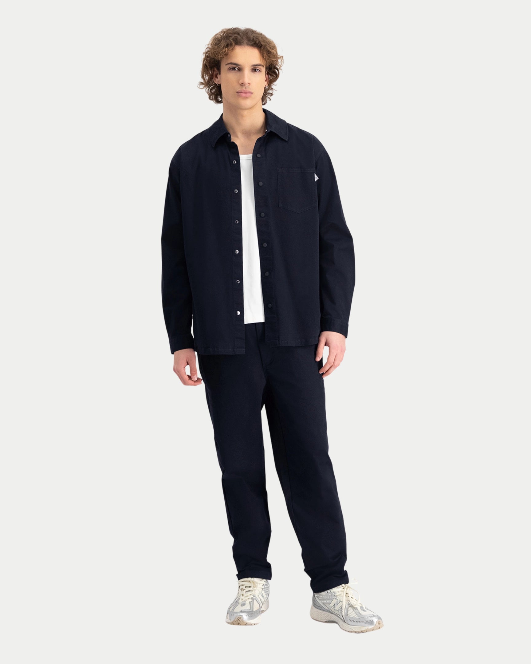 Euterpe Soft Twill Shirt Sky Captain