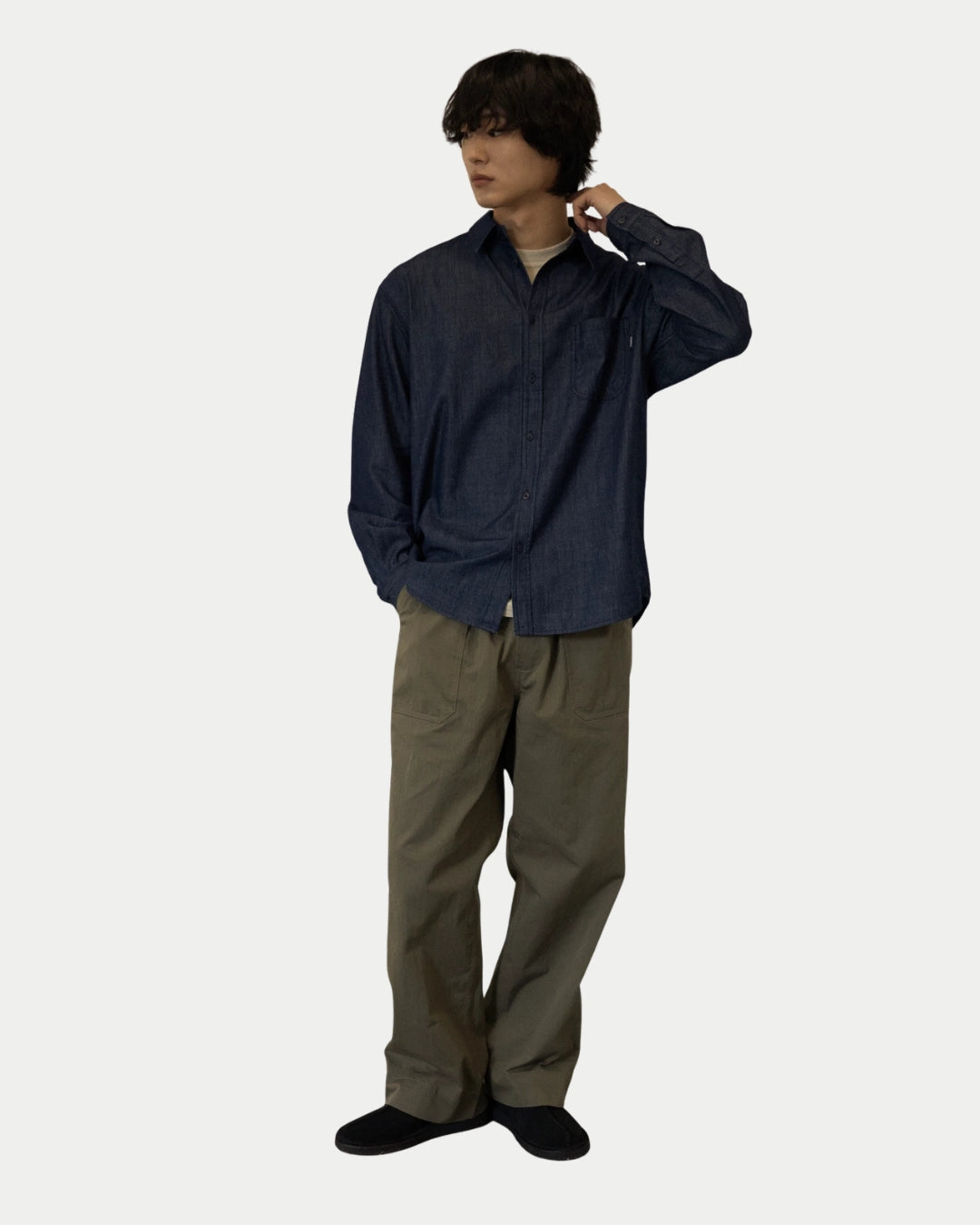 Fatigue Cotton Pants Khaki
