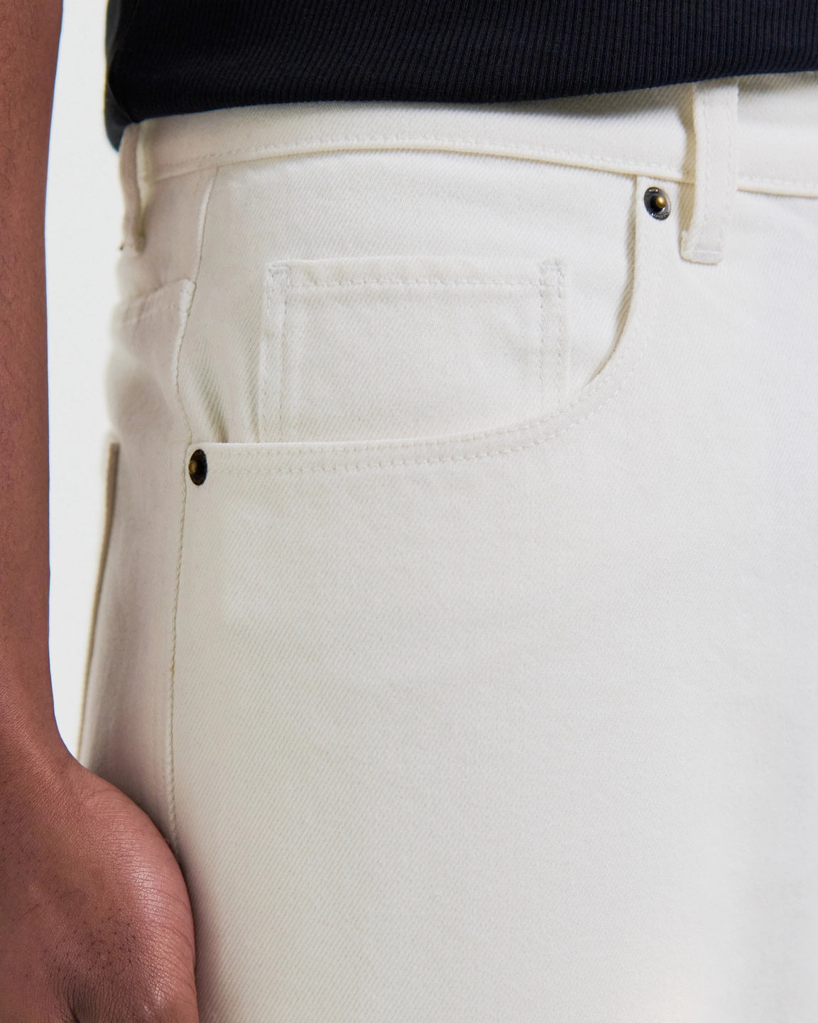 Wax London Felix Loose Fit Denim Jean Ecru - Stuen Store Tilburg | De beste herenkleding en -accessoires