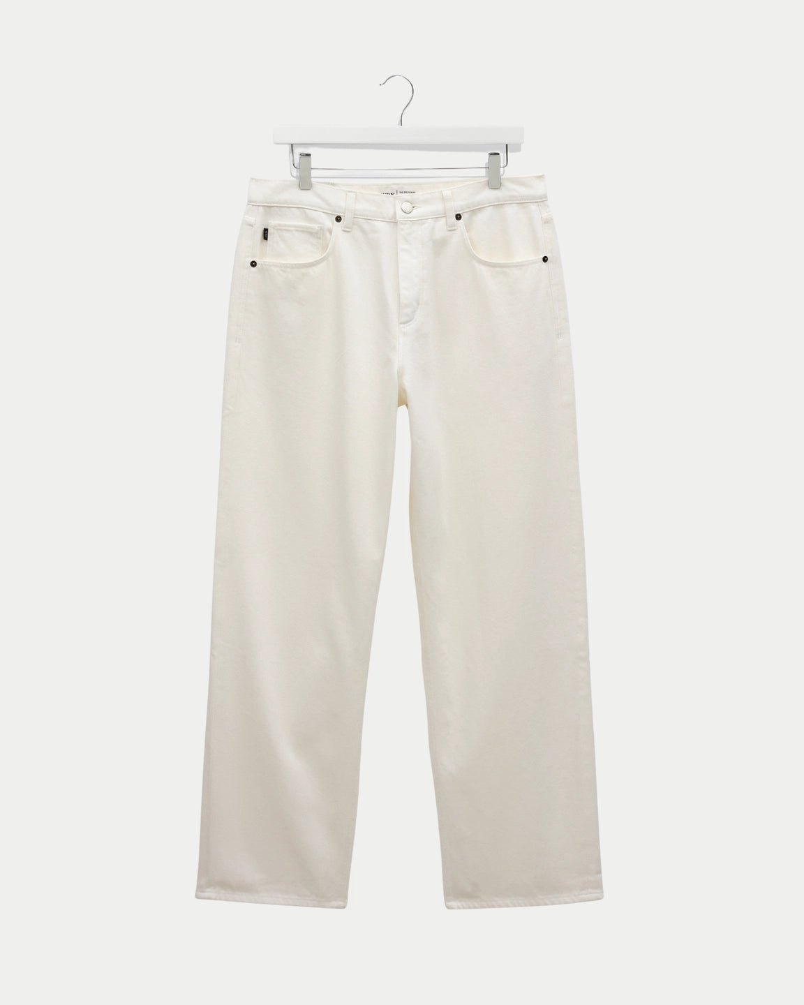 Wax London Felix Loose Fit Denim Jean Ecru — 100% katoen Jeans | Stuen Store Tilburg