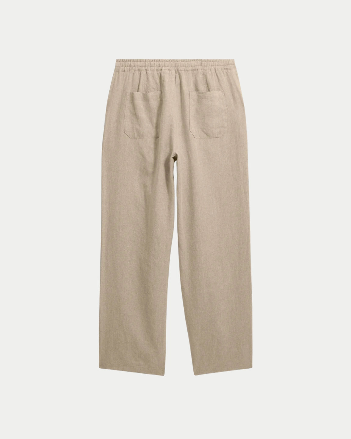 Wax London Glencoe Washed Linen Trouser Beige - Stuen Store Tilburg | De beste herenkleding en -accessoires in Tilburg