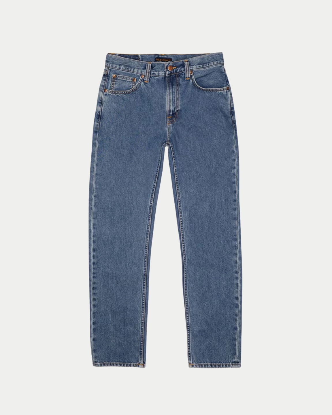 Nudie Jeans Gritty Jackson Morning Mist — 100% biologisch katoen Jeans | Stuen Store Tilburg