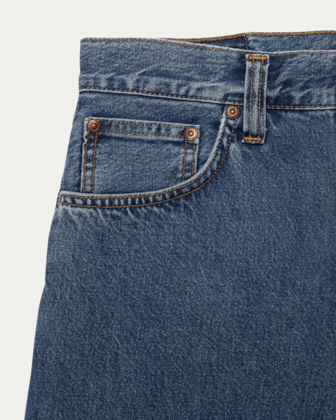 Nudie Jeans Gritty Jackson Morning Mist — 100% biologisch katoen Jeans | Stuen Store Tilburg