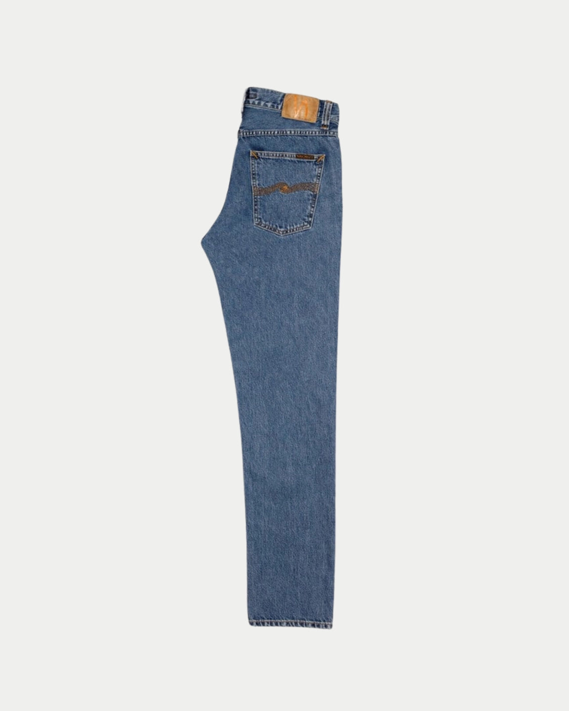 Nudie Jeans Gritty Jackson Morning Mist — 100% biologisch katoen Jeans | Stuen Store Tilburg