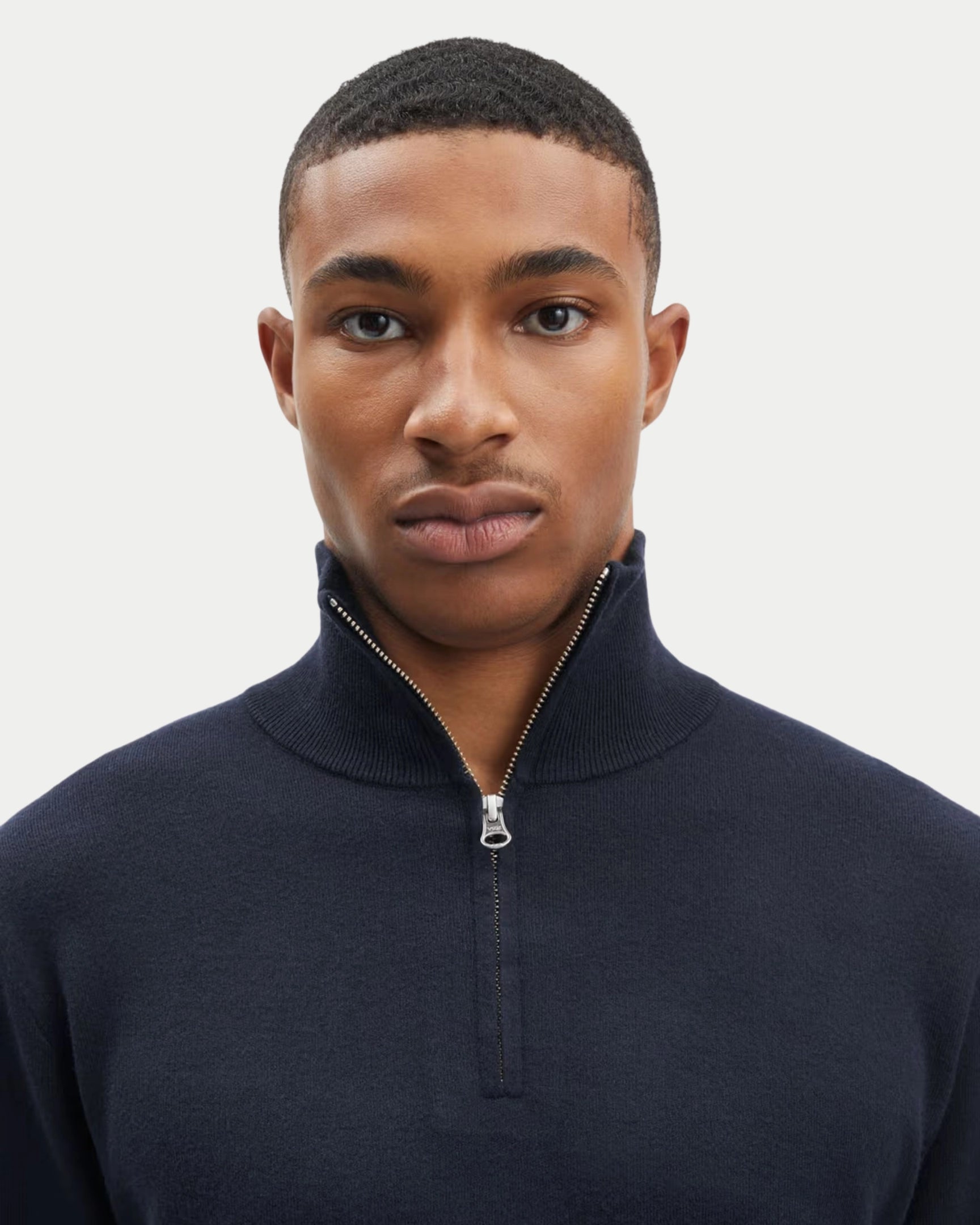 Gunan Turtle Neck Zip Sky Captain