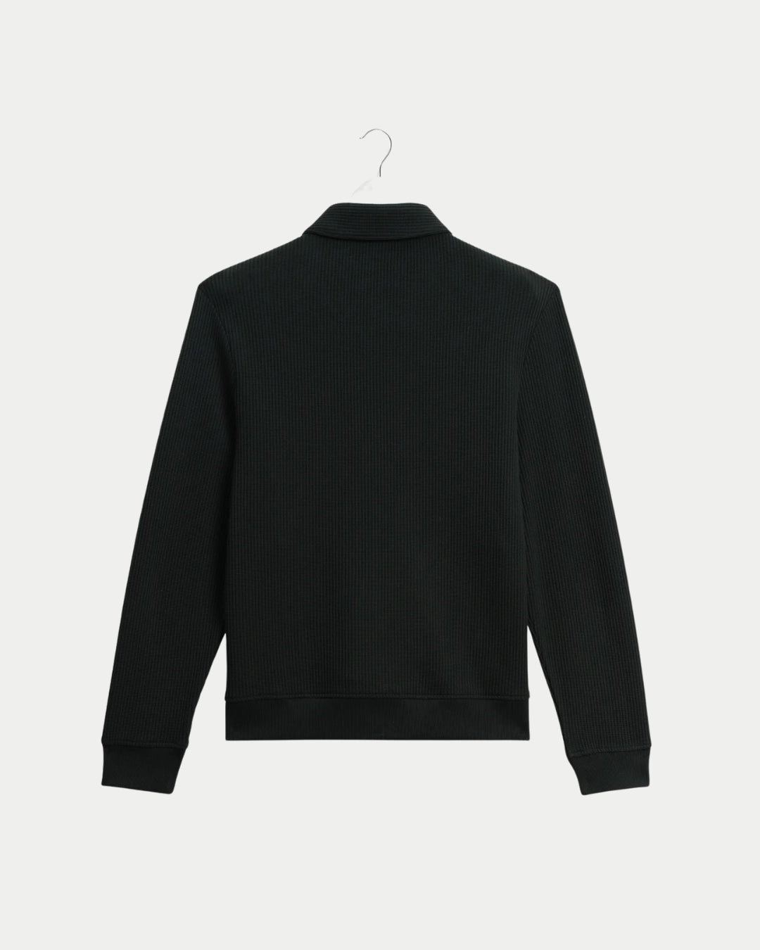 Wax London Hays Waffle Jersey Overshirt Dark Green, Groene overshirt van biologisch katoen | Stuen Store Tilburg