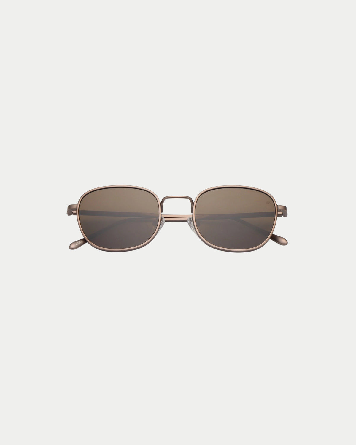 A. Kjærbede Hello Matte Brown — Klassieke filmster vibe Zonnebril | Stuen Store Tilburg