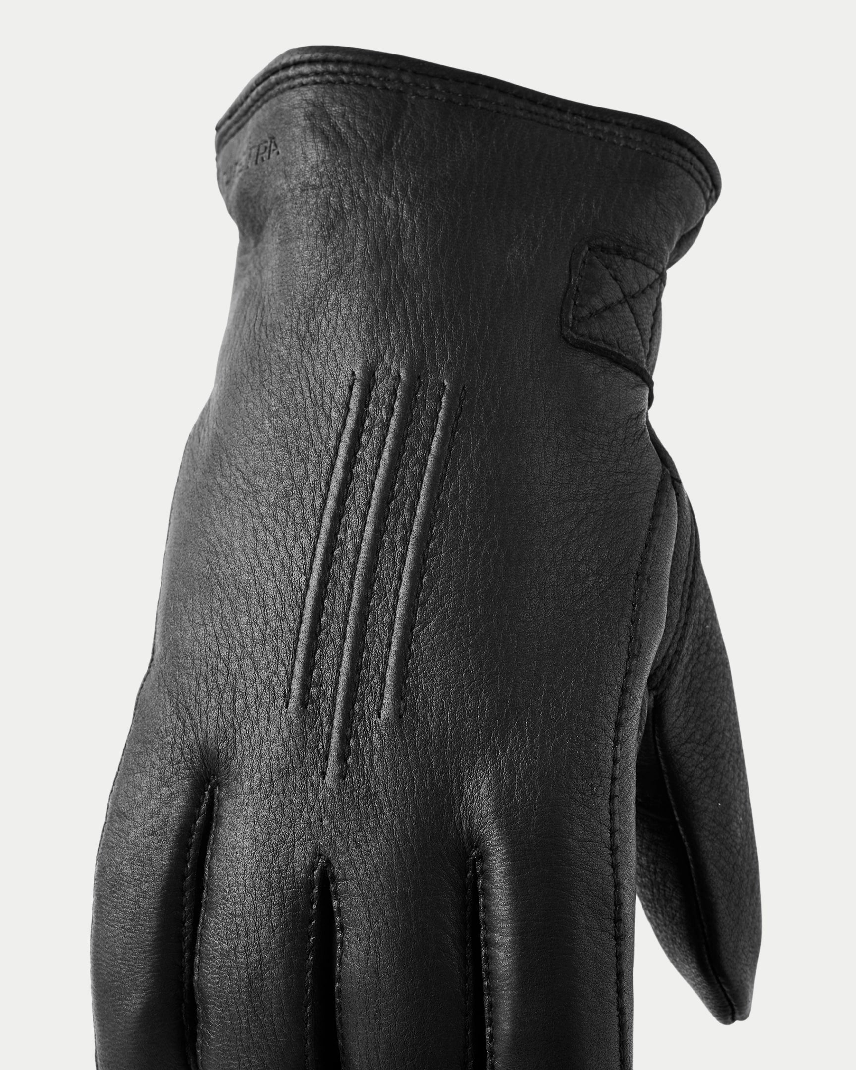 Deerskin Lambskin Glove Black