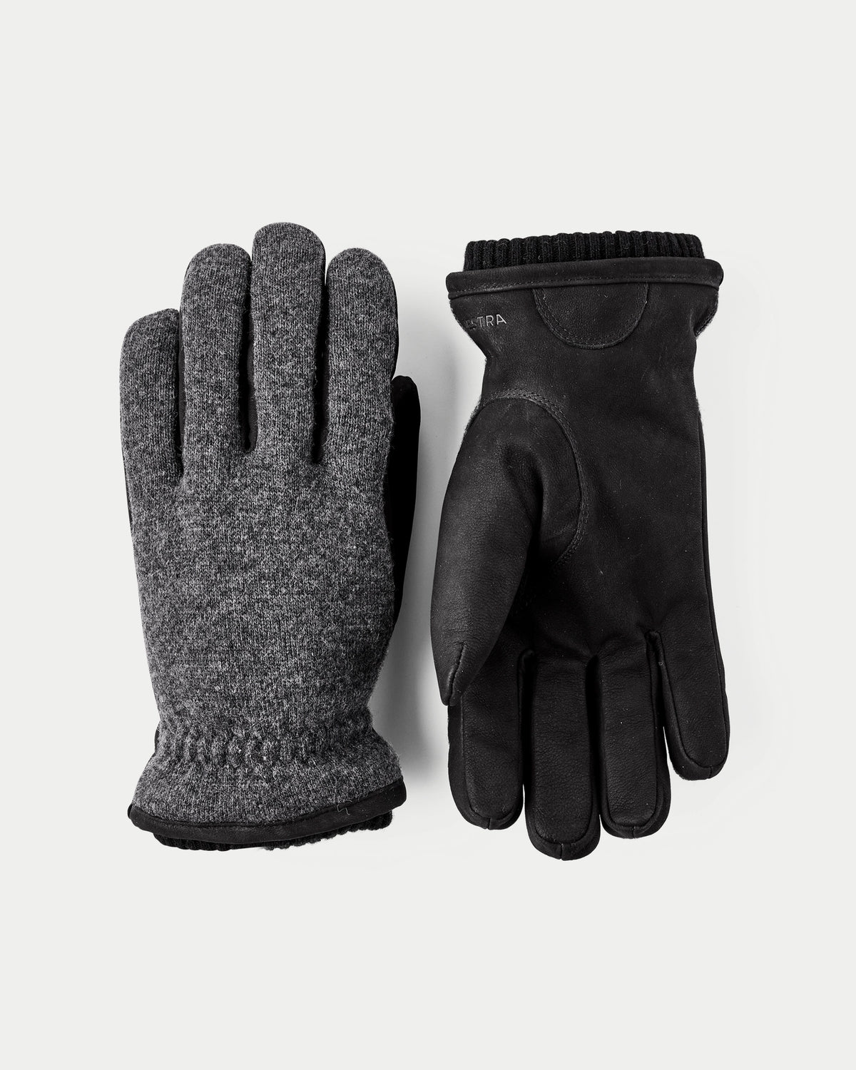 Hestra Noah Glove Charcoal & Black — Wol | Stuen Store Tilburg