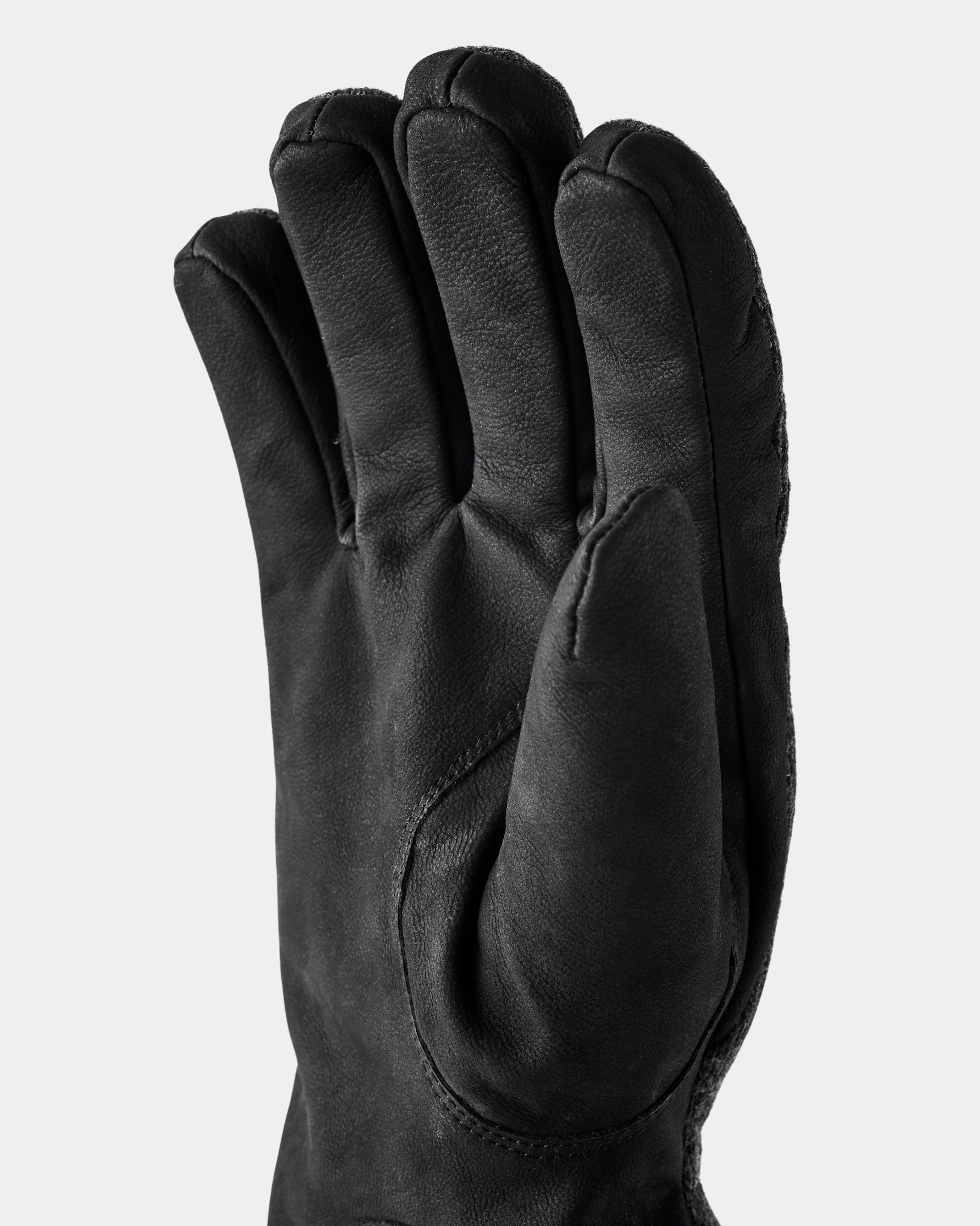 Noah Glove Charcoal & Black