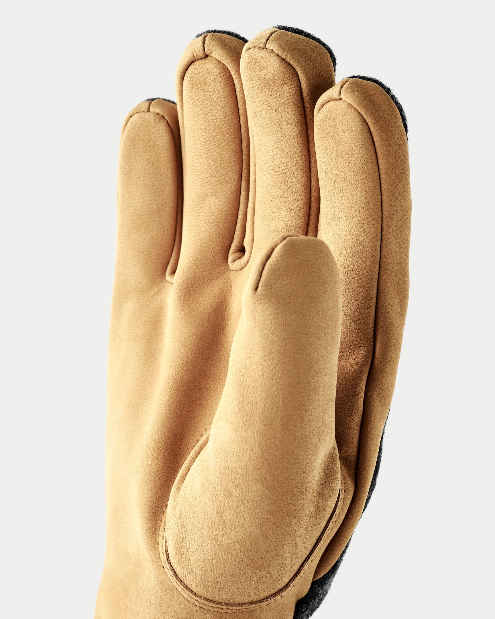 Noah Glove Charcoal & Tan