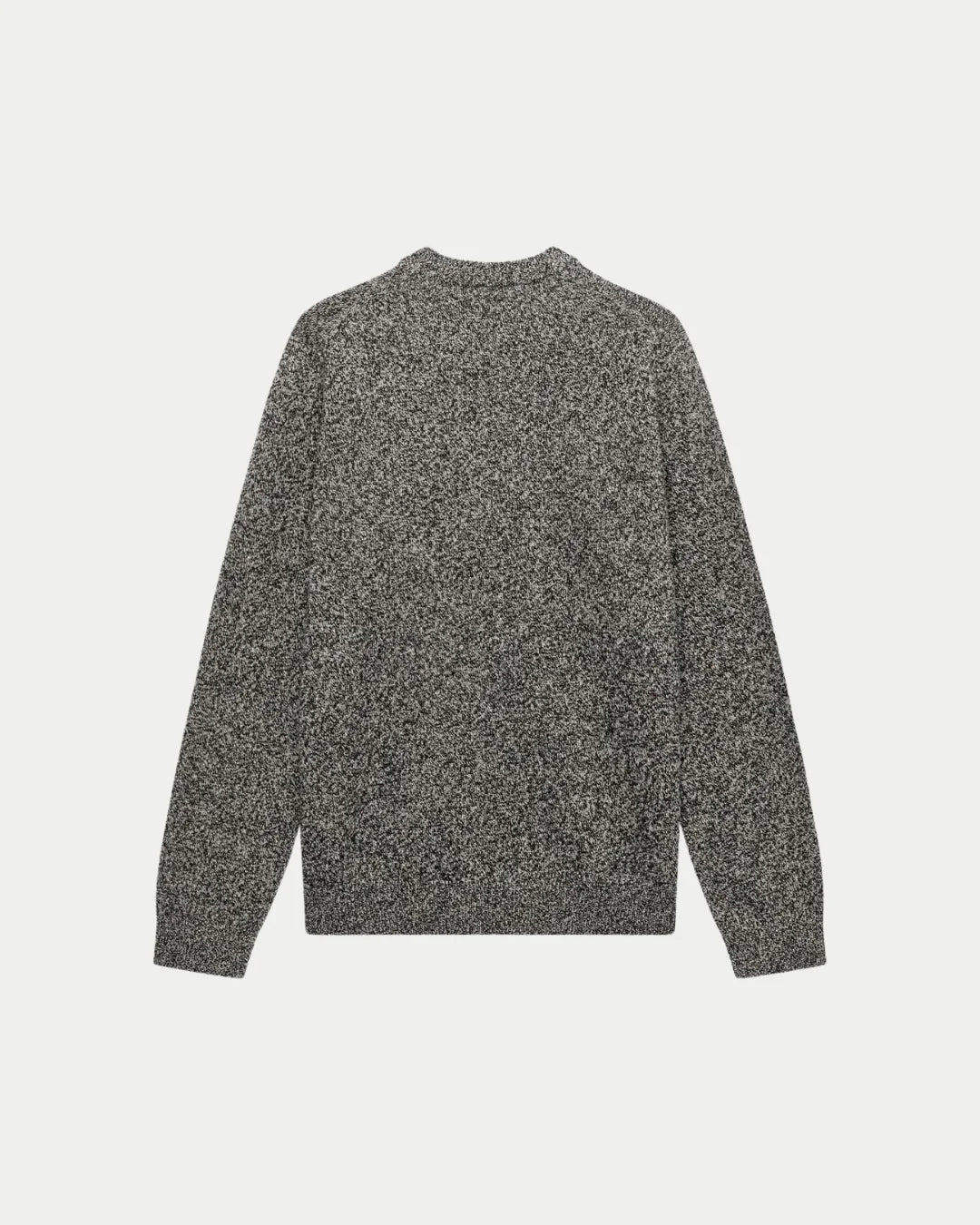 Pull En Maille Isak Noir Blanc Mélange