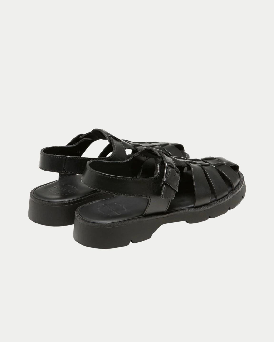 Kleman Babord VGT Sandals Black — Leer | Stuen Store Tilburg
