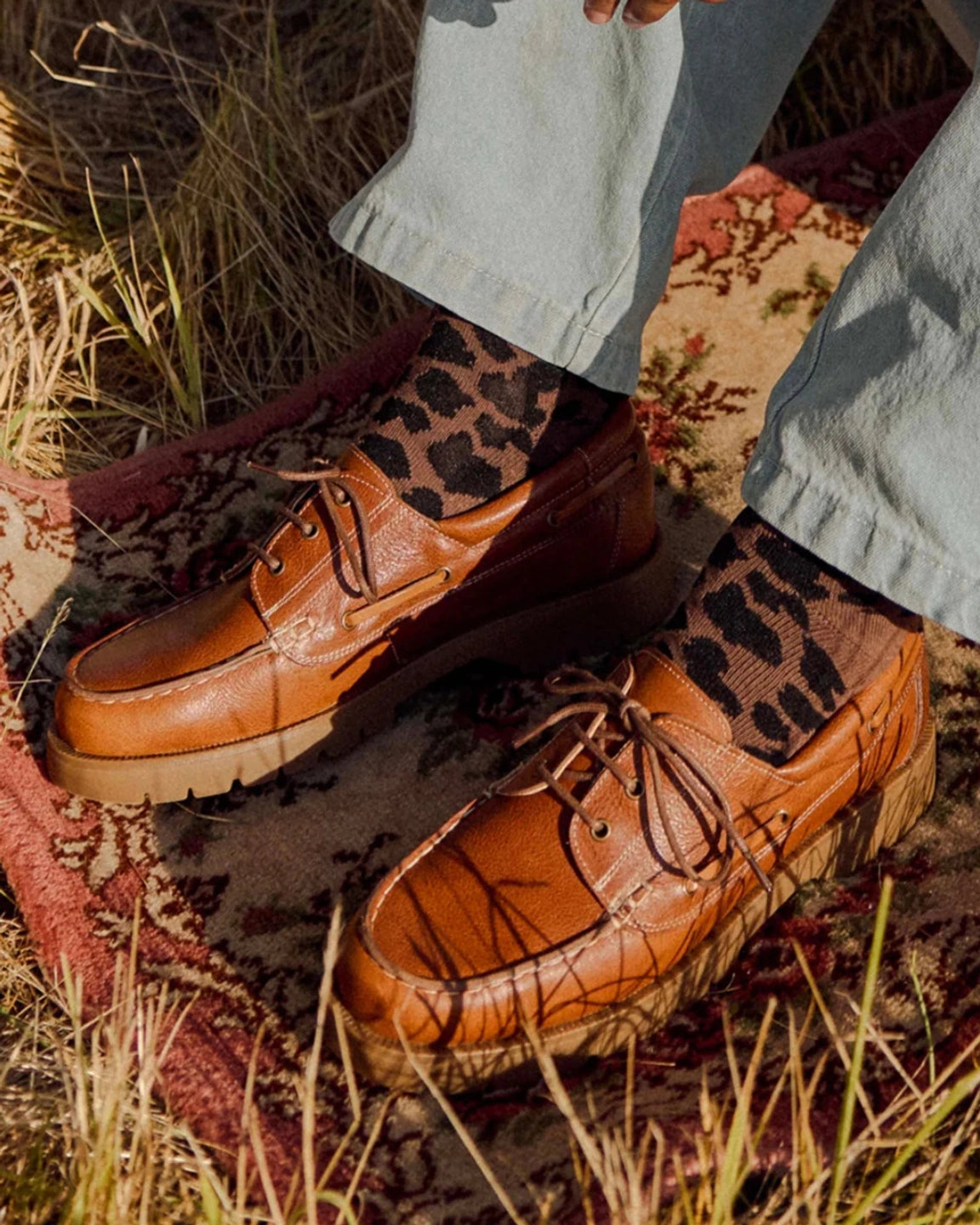 Kleman Embruns Oak Brown, Bruine schoenen van linnen | Stuen Store Tilburg