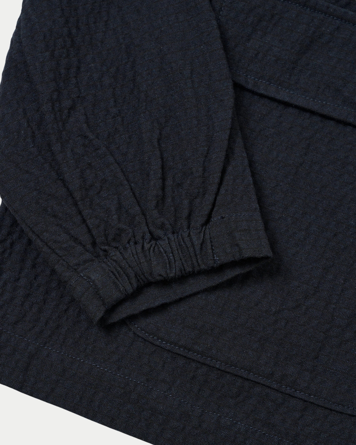Universal Works Labour Jacket Ospina Cotton Dark Navy - Stuen Store Tilburg | De beste herenkleding en -accessoires in Tilburg