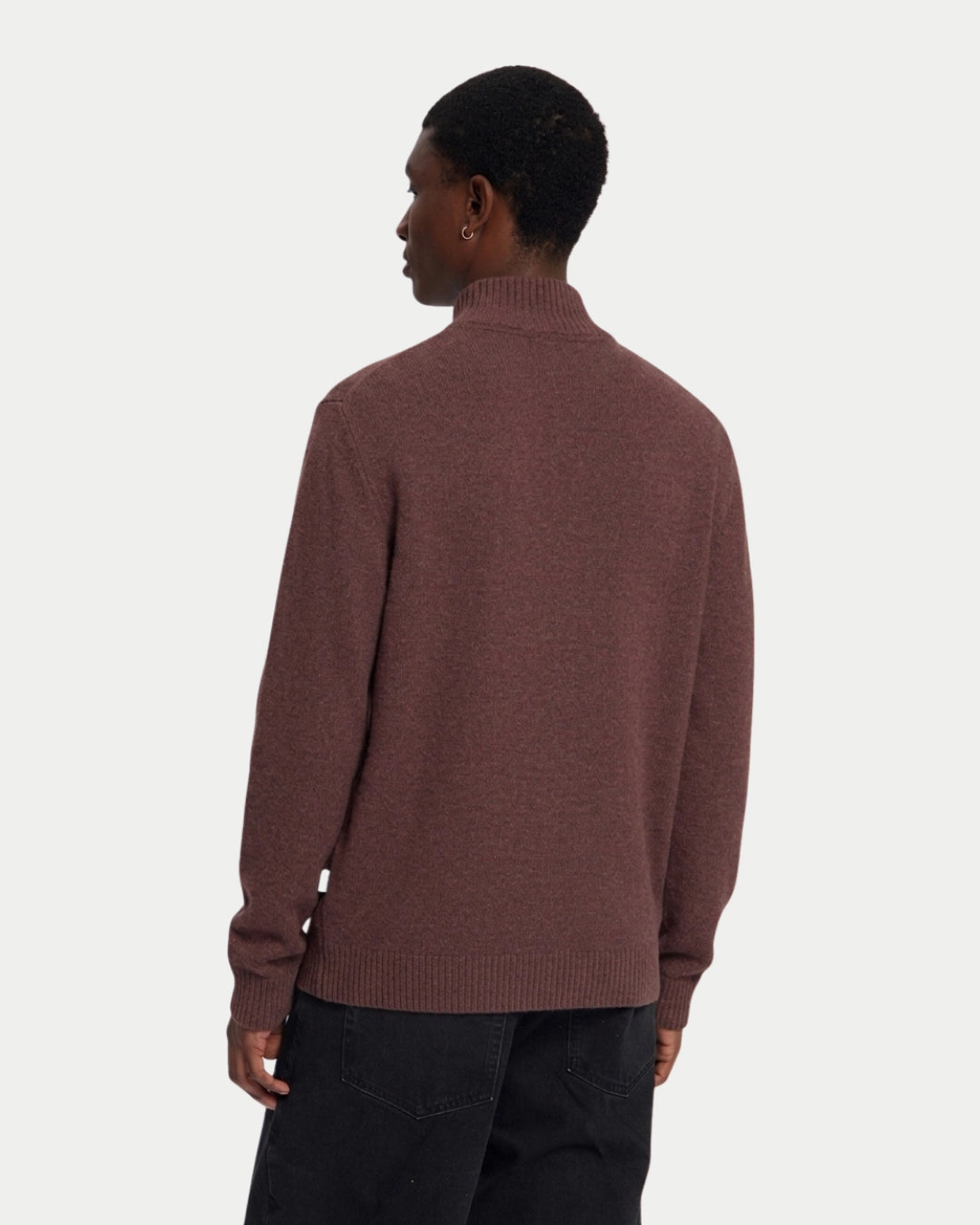 Law Of The Sea Lamar Half Zip Huckleberry, Paarse sweater | Stuen Store Tilburg