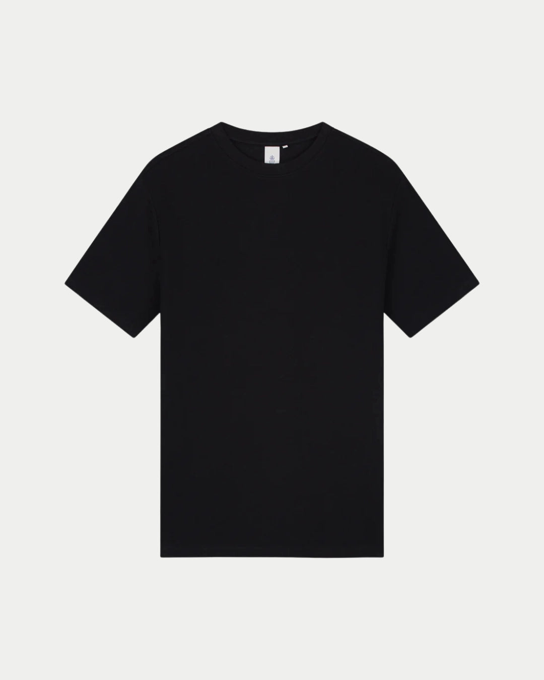 Auren Structured T-shirt Jet Black