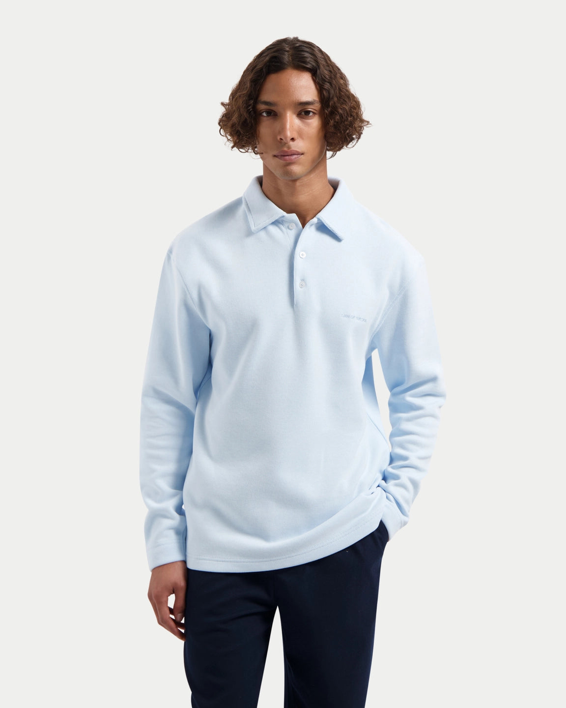 Law Of The Sea Erato Polo Sweat Nantucket Breeze - Stuen Store Tilburg | De beste herenkleding en -accessoires